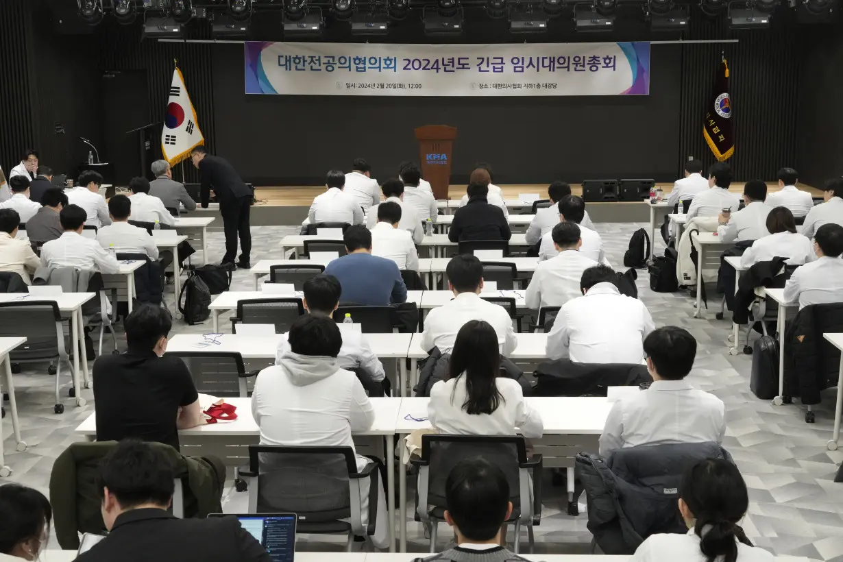 South Korea Doctors Protest