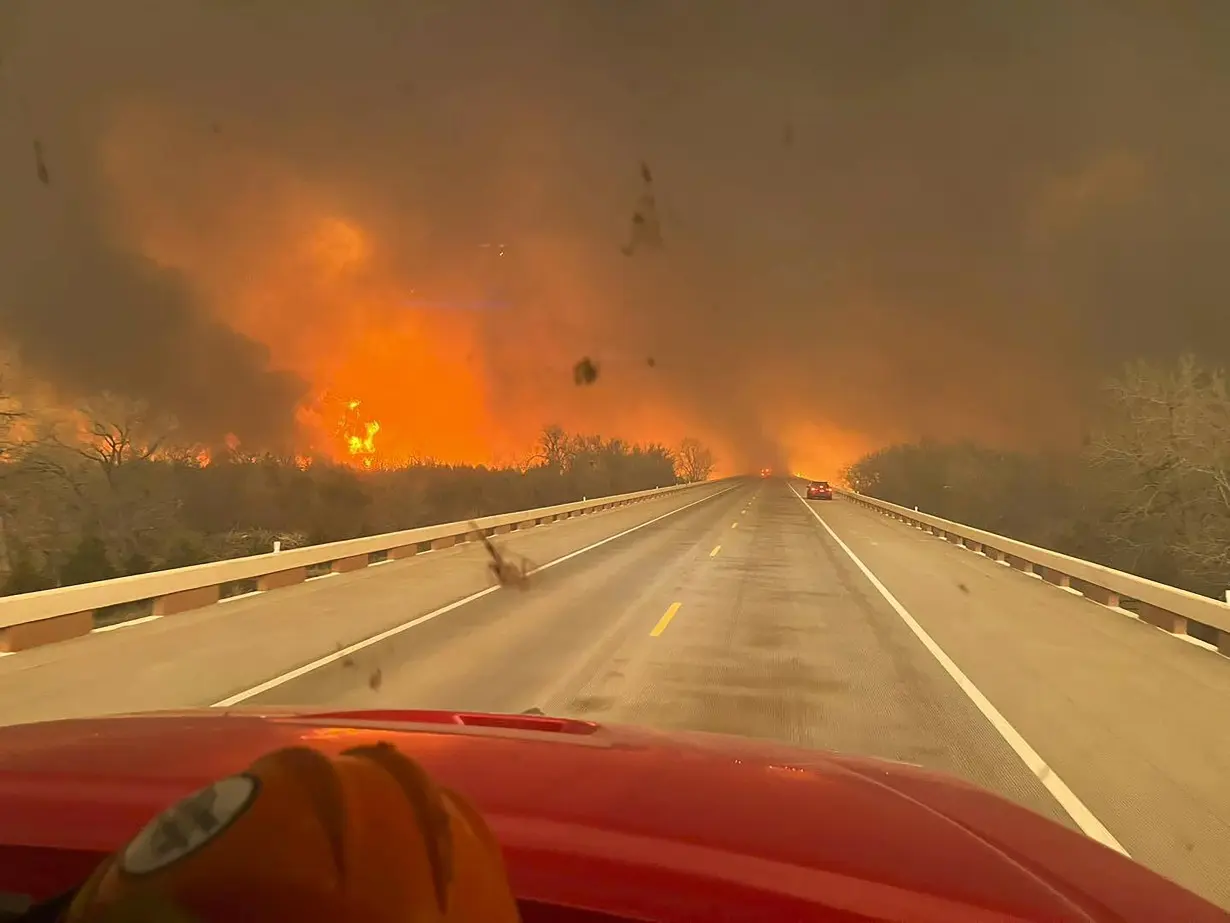 Texas-Wildfires