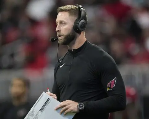 Raiders hiring Kliff Kingsbury as offensive coordinator, AP source says