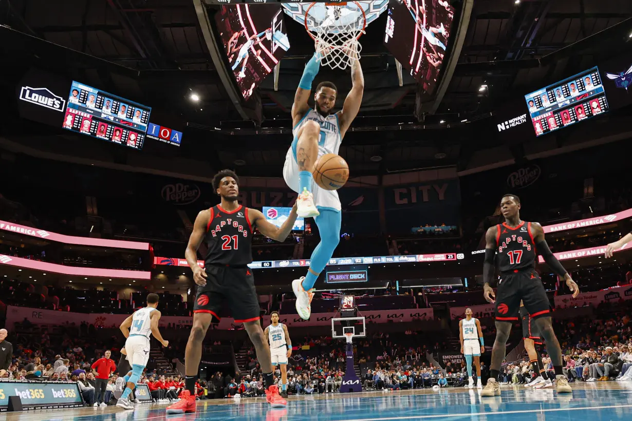 Raptors Hornets Basketball