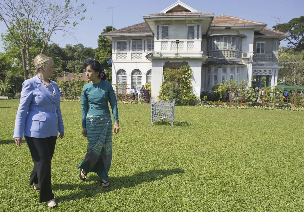 Myanmar Suu Kyi Home