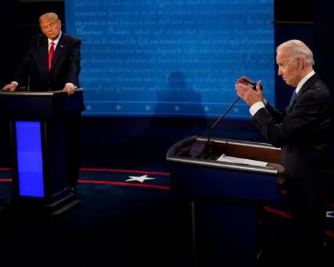 Trump seeks debate with Biden in 2024 presidential race