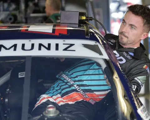 'Malcolm in the Middle' star Frankie Muniz back at Daytona and rising up the NASCAR racing ladder