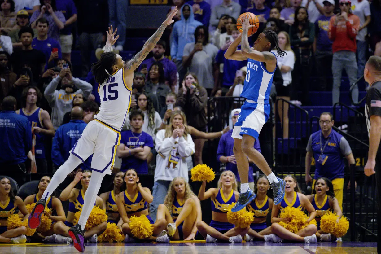 Kentucky LSU Basketball