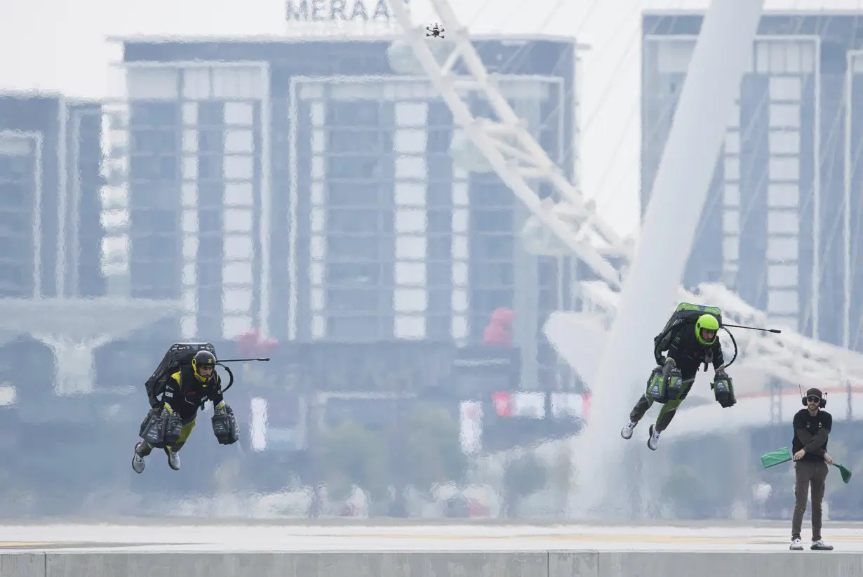 Dubai's sky-high aspirations find a new outlet as it hosts a jet suit race for 'Iron Man' pilots