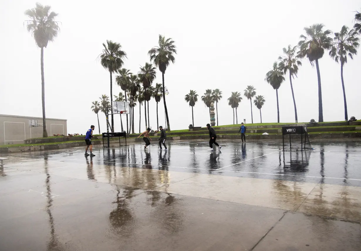 California's atmospheric river delivers torrential rain, fierce winds