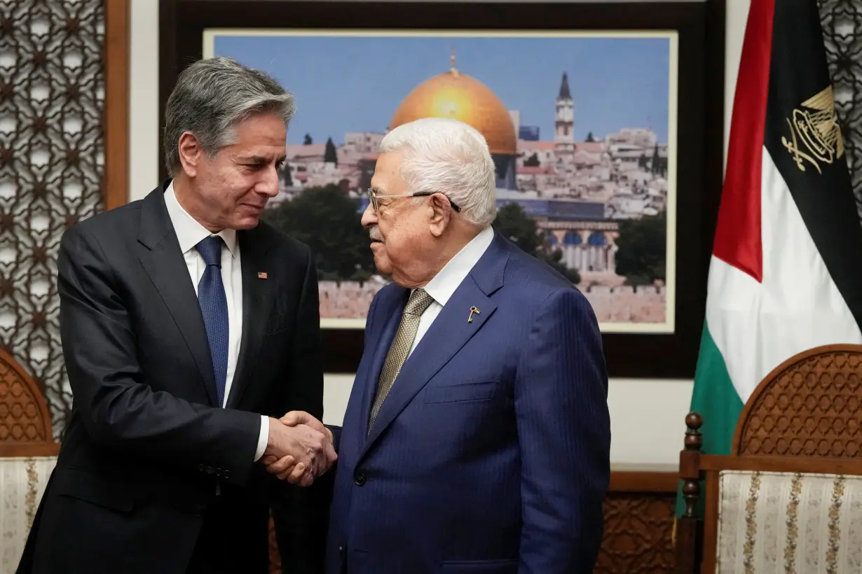 U.S. Secretary of State Antony Blinken visits Ramallah