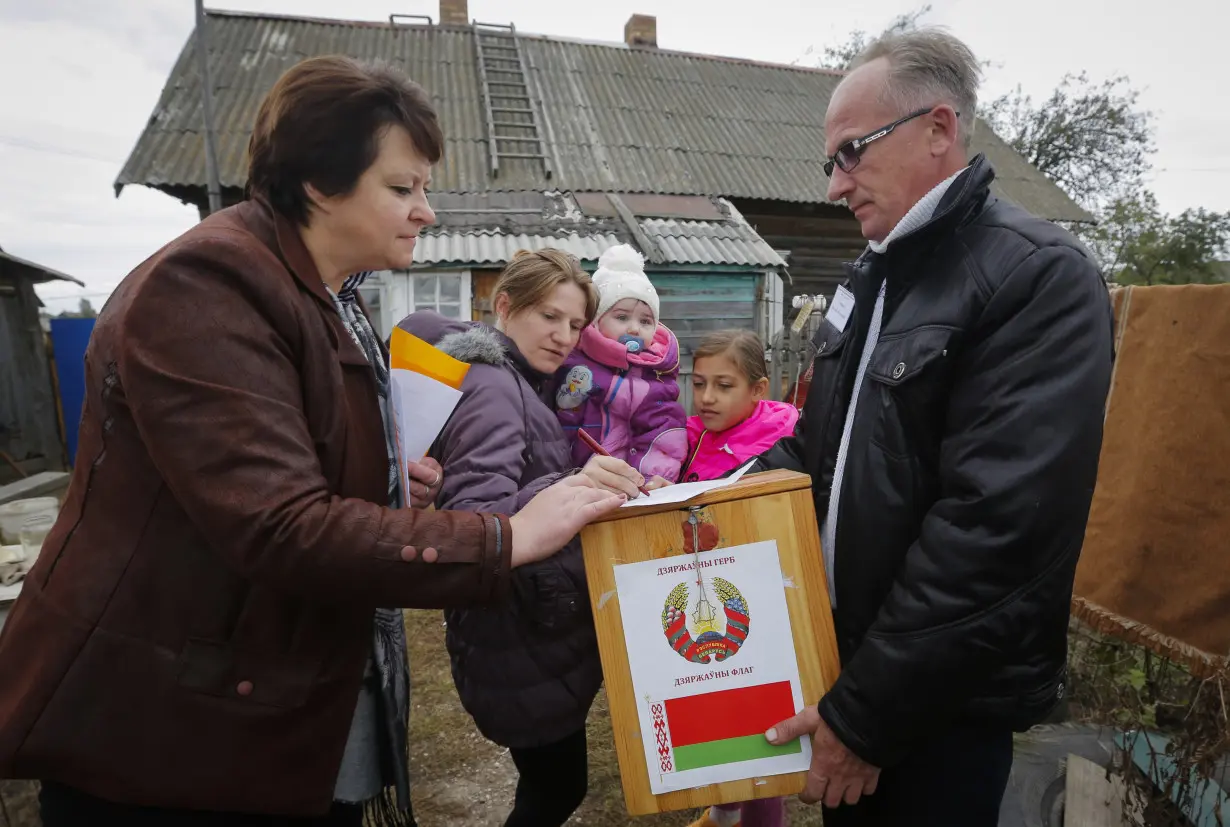 Belarusians vote in tightly controlled election amid opposition calls for its boycott