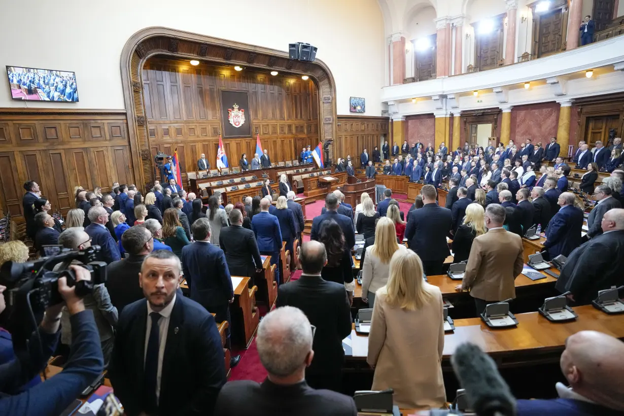 Serbia Parliament