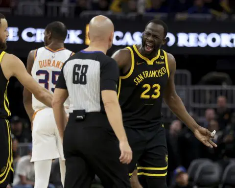 Warriors' Draymond Green calls Suns' Jusuf Nurkic 'softy' as players continue feud on social media