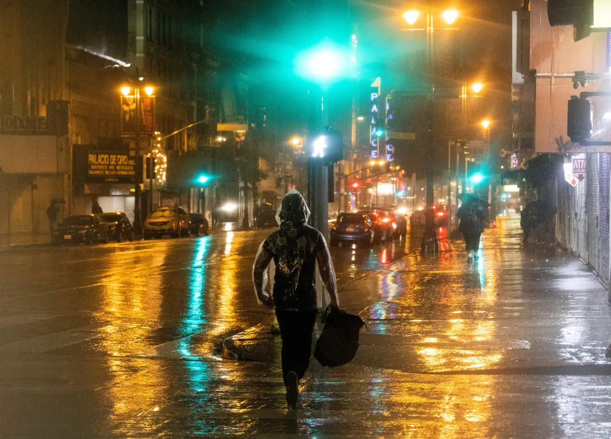 California's atmospheric river delivers torrential rain, fierce winds