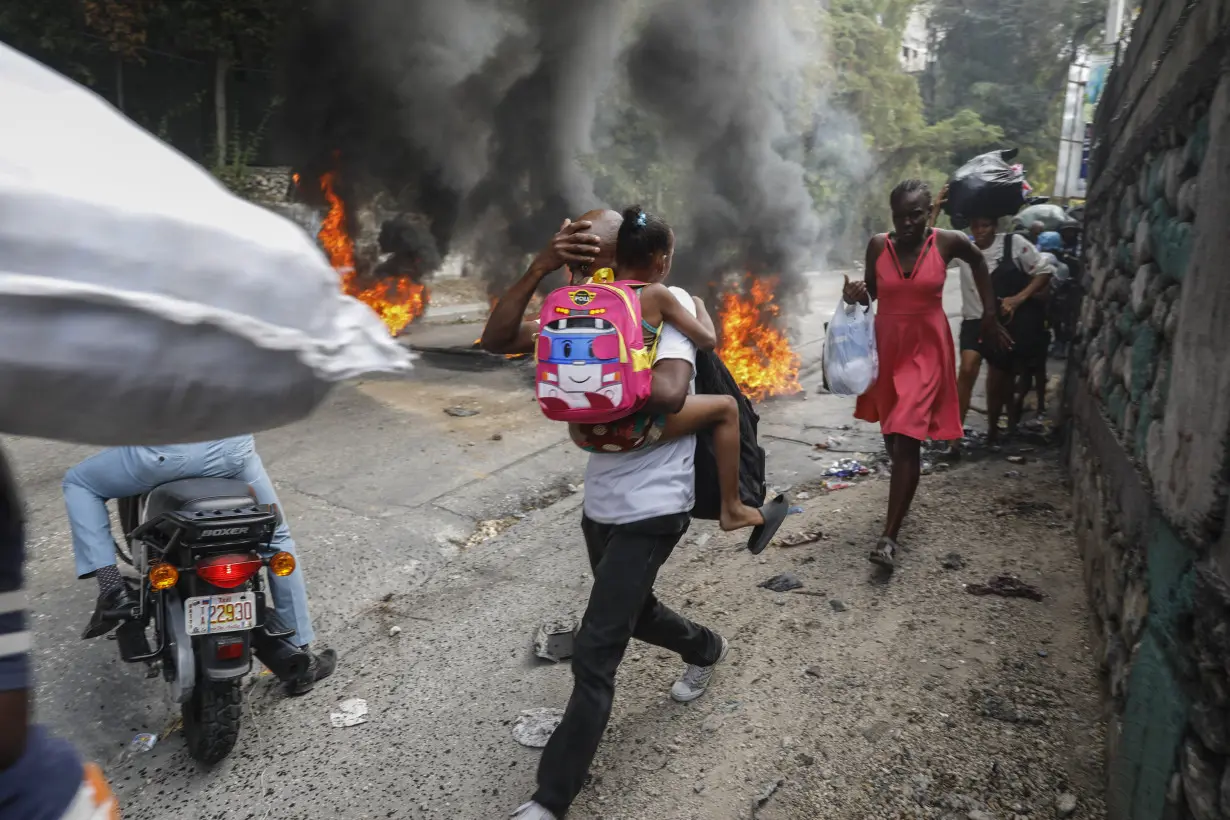 APTOPIX Haiti Protests