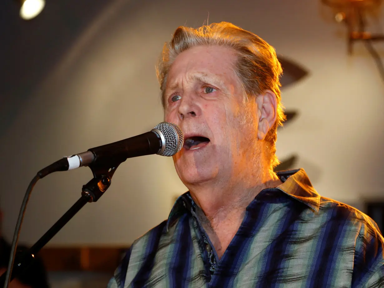 FILE PHOTO: Brian Wilson of The Beach Boys performs at 