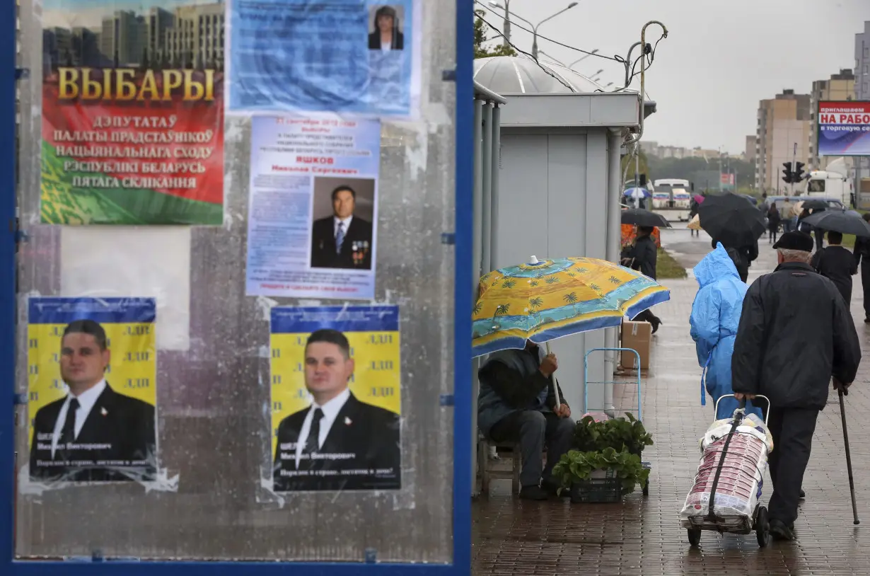 Belarusians vote in tightly controlled election amid opposition calls for its boycott