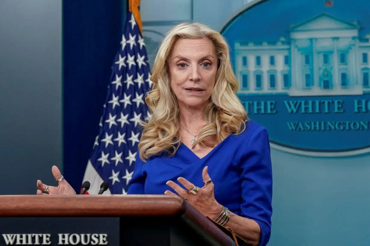 FILE PHOTO: National Economic Council Director Lael Brainard speaks at a press briefing