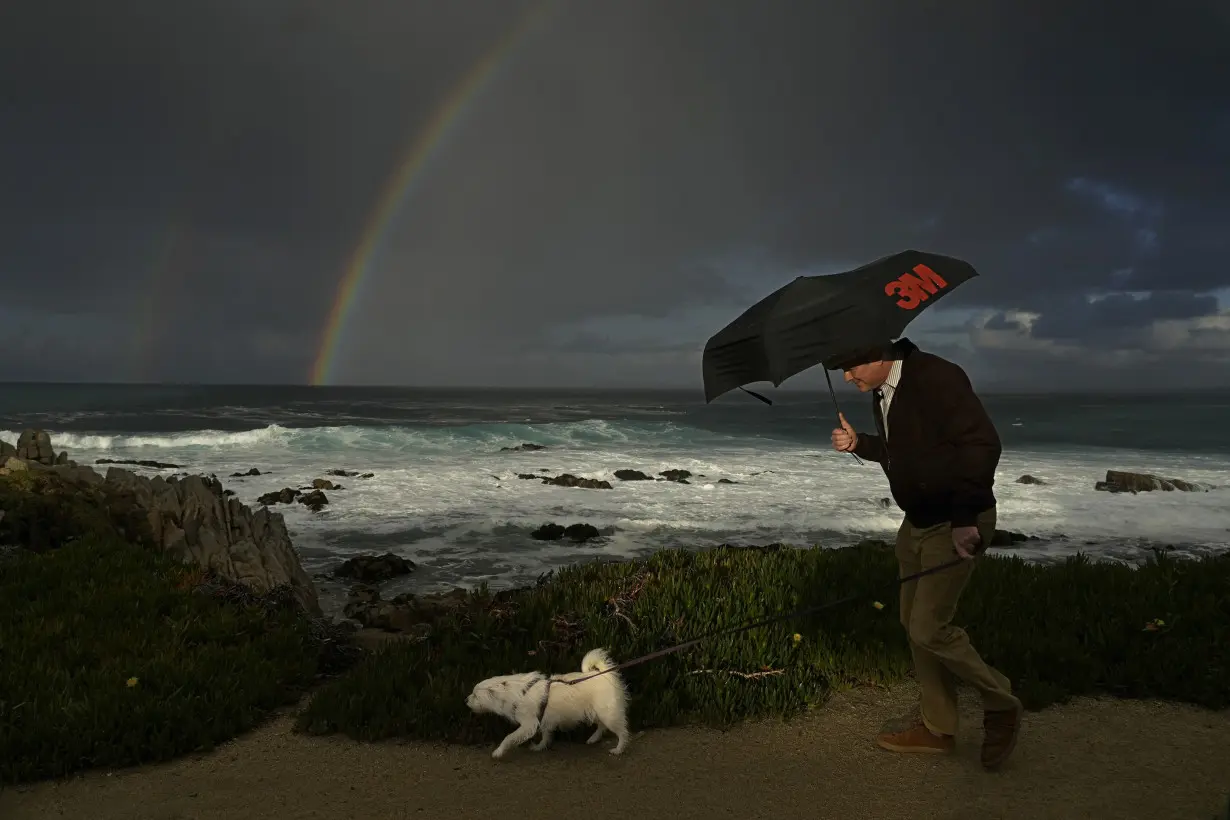 APTOPIX California Storms