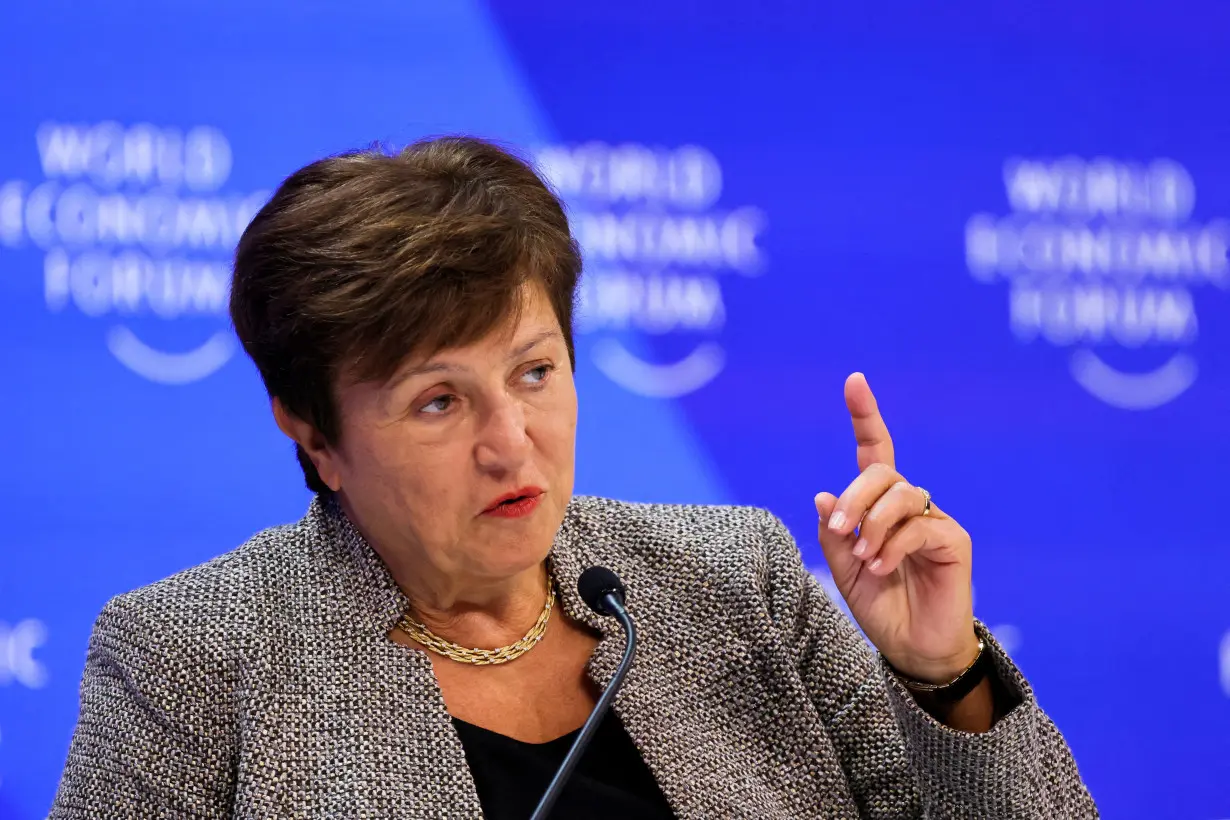 FILE PHOTO: 54th WEF annual meeting in Davos