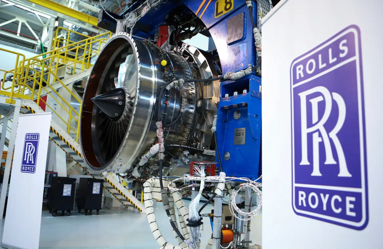 FILE PHOTO: Rolls-Royce Germany plant in Dahlewitz