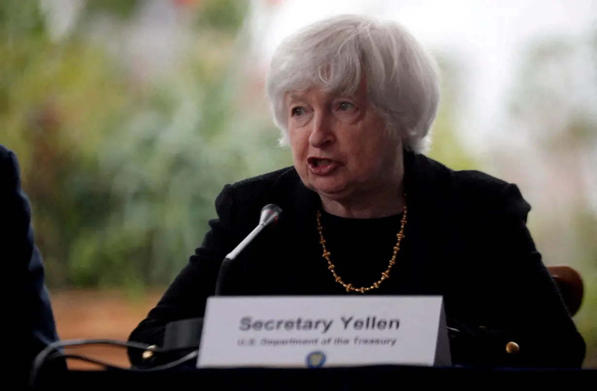 FILE PHOTO: U.S. Treasury Secretary Janet Yellen