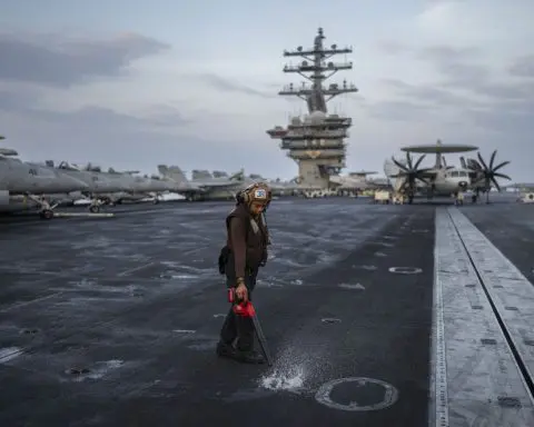 On the USS Eisenhower, 4 months of combat at sea facing Houthi missiles and a new sea threat