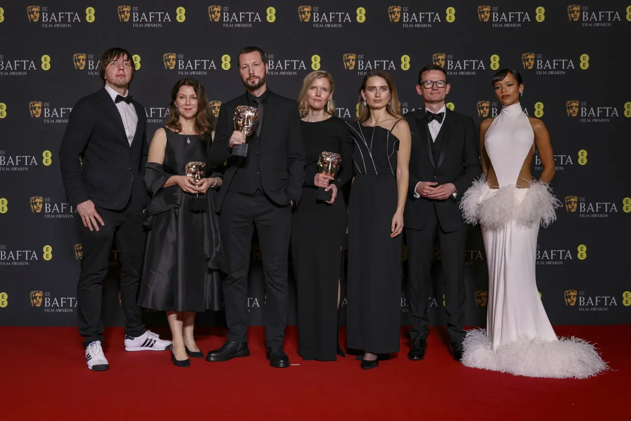 AP wins the best-documentary prize at the BAFTA awards for Ukraine documentary '20 Days in Mariupol'