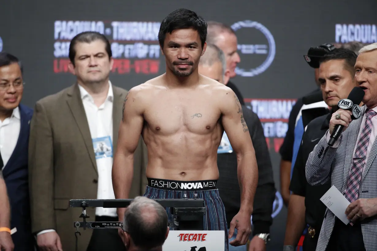 IOC won't change boxing age limit to let Manny Pacquaio compete at Paris Olympics at age 45