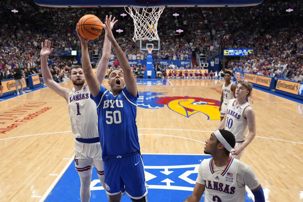 BYU Kansas Basketball