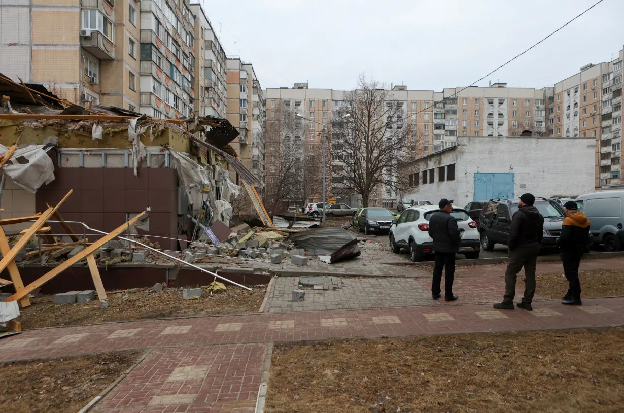 Aftermath of military strike on Belgorod