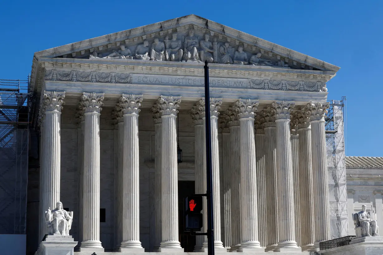 FILE PHOTO: The United States Supreme Court building in Washington