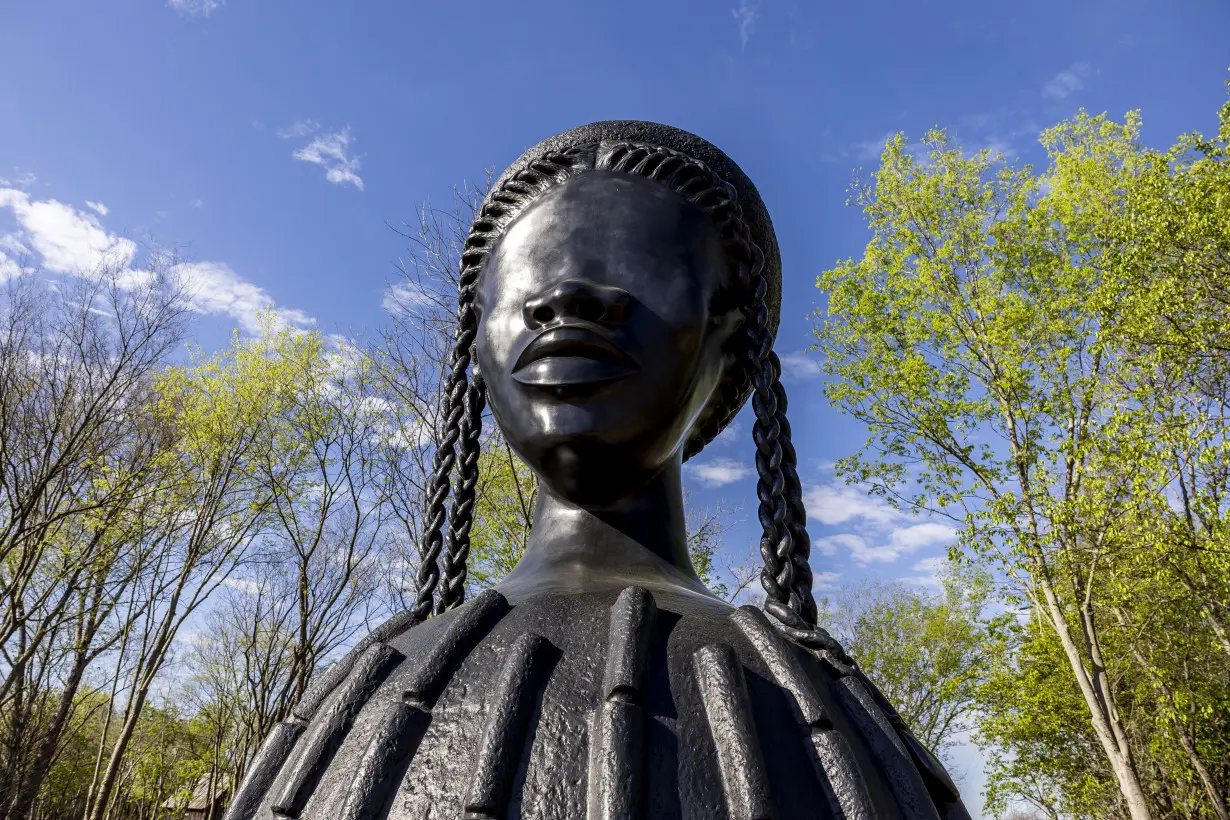 Sculpture park aims to look honestly at slavery, and honor those who endured it