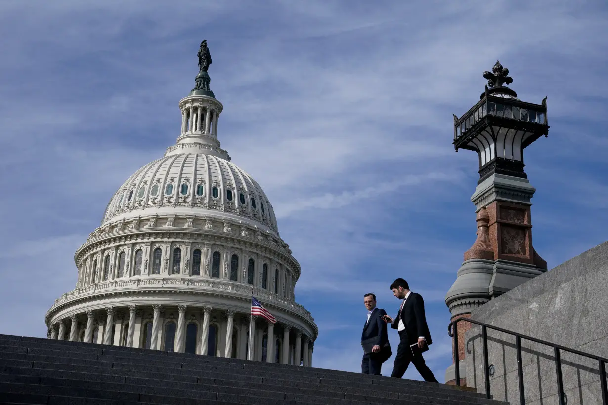 The U.S. Capitol building in Washington