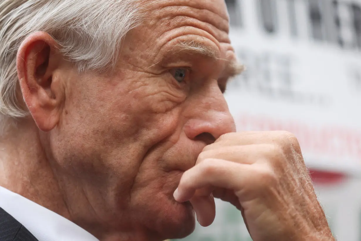 FILE PHOTO: Trump advisor Peter Navarro departs federal court following contempt of Congress trial in Washington