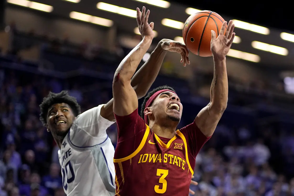 APTOPIX Iowa St Kansas St Basketball