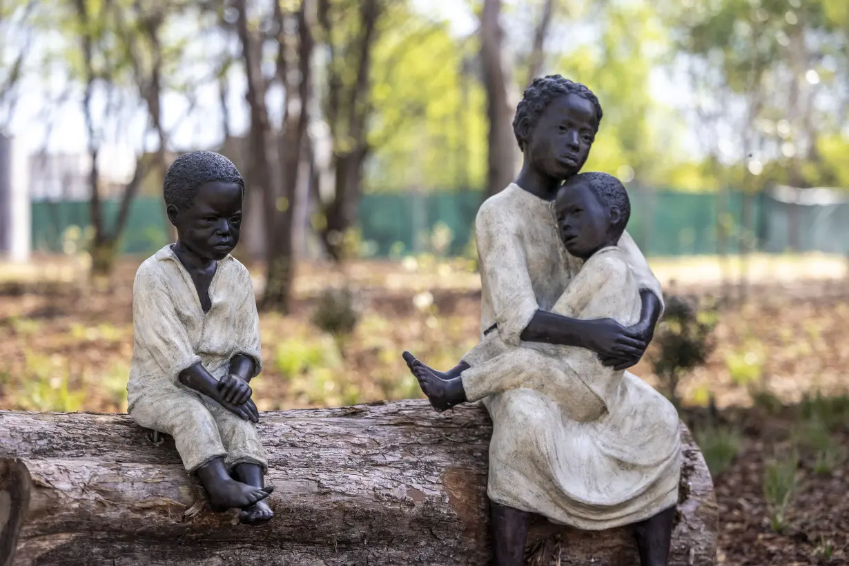 Sculpture park aims to look honestly at slavery, and honor those who endured it