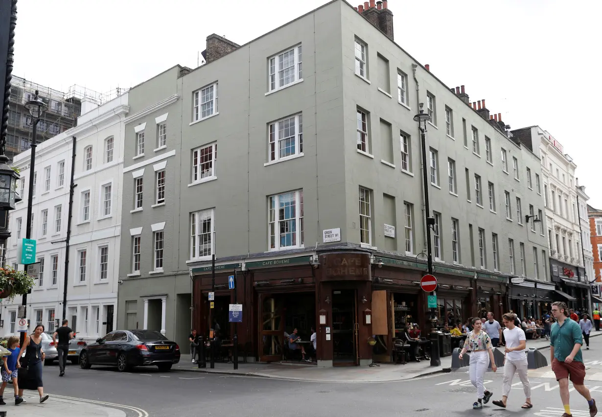 FILE PHOTO: Soho House is seen on Greek street, London