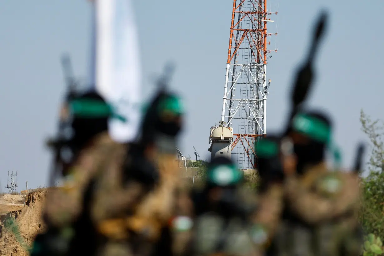 Hamas armed wing holds military parade in Gaza