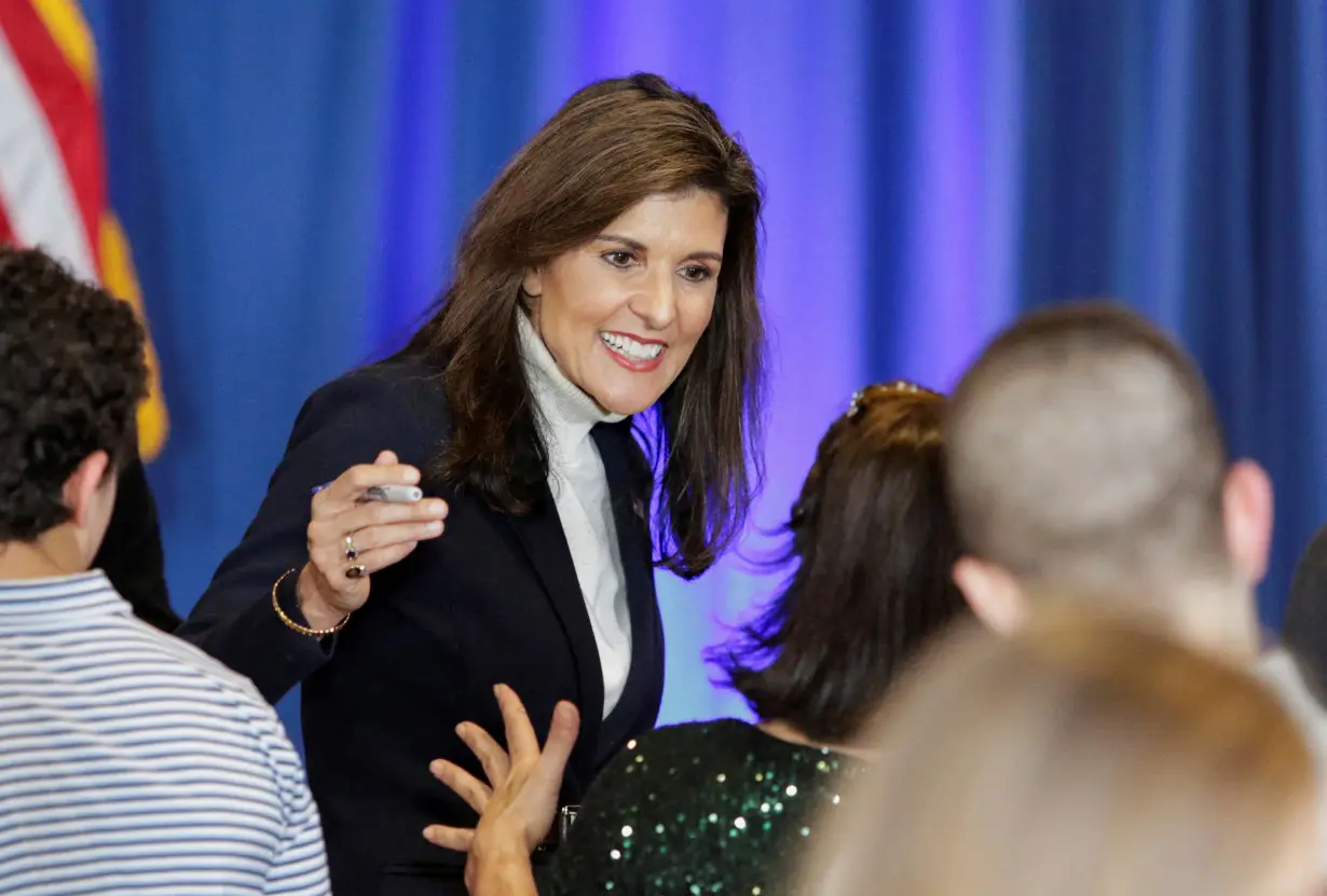 Republican presidential candidate Nikki Haley holds rally in Portland