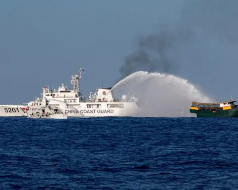 South Korea has 'grave concerns' over China using water cannons against Philippine ships