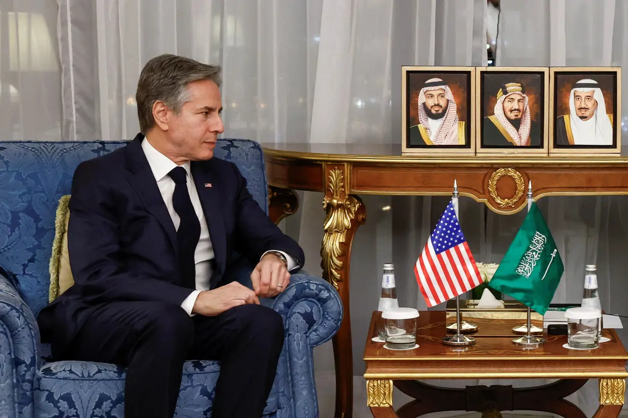 U.S. Secretary of State Antony Blinken visits Saudi Arabia