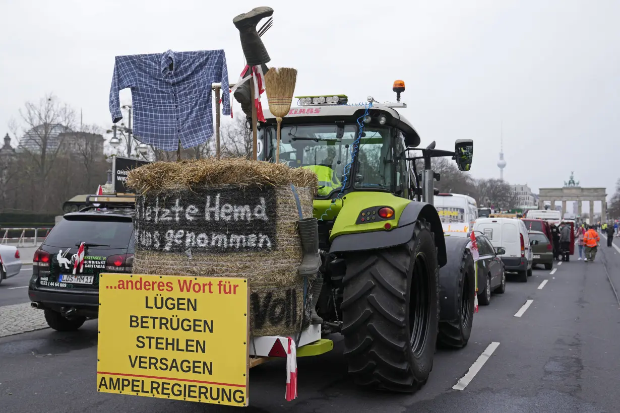 Germany Farmer Protest