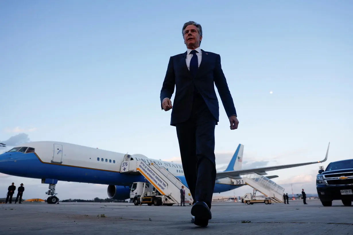 U.S. Secretary of State Antony Blinken visits Israel