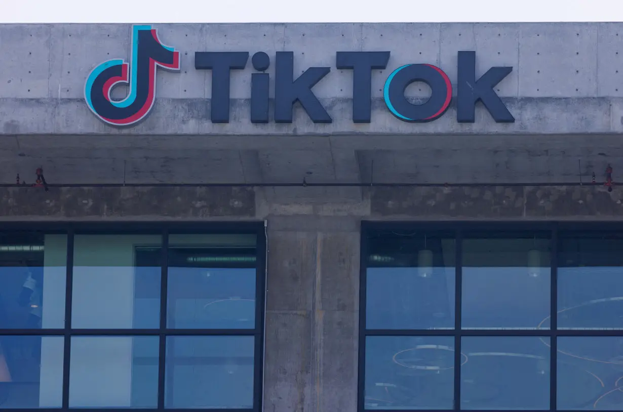 FILE PHOTO: TikTok office building shown in California