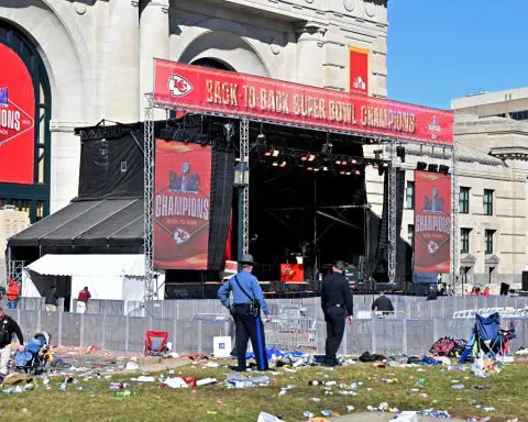 Third man charged with murder in shooting at Super Bowl rally in Kansas City