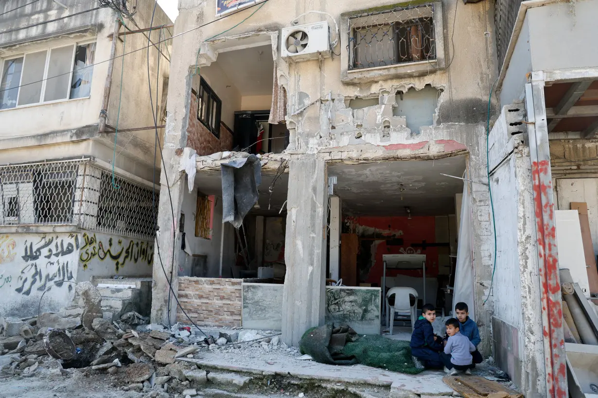 Aftermath of an Israeli raid in Tulkarm