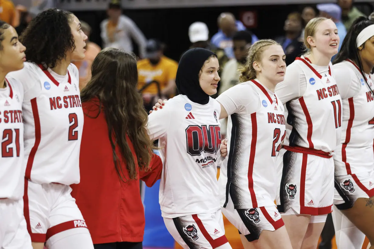 LA Post: Hijab-wearing players in women's NCAA Tournament hope to inspire others