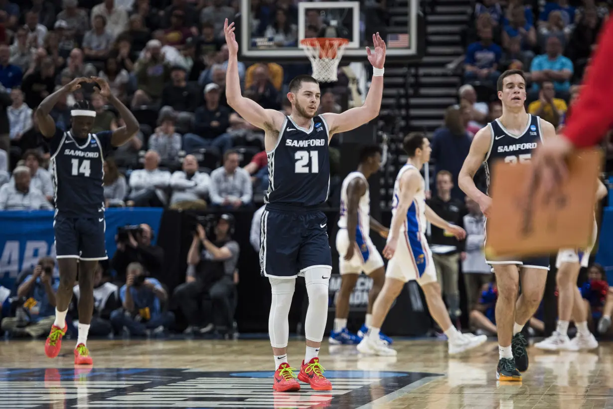 NCAA Samford Kansas Basketball