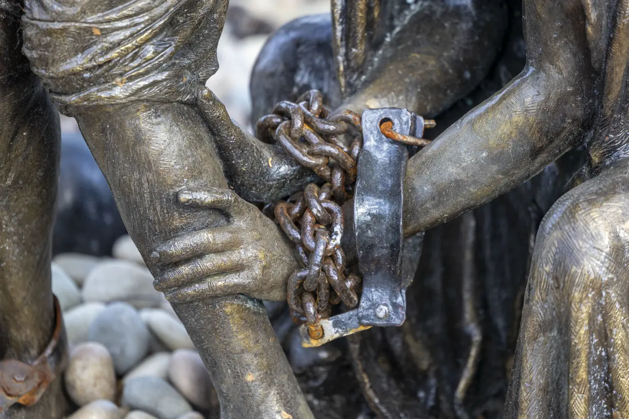 Sculpture park aims to look honestly at slavery, and honor those who endured it