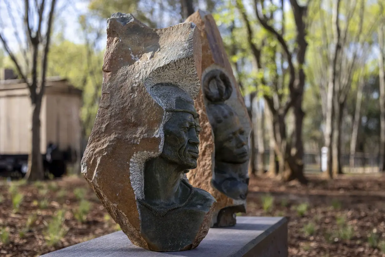 Sculpture park aims to look honestly at slavery, and honor those who endured it