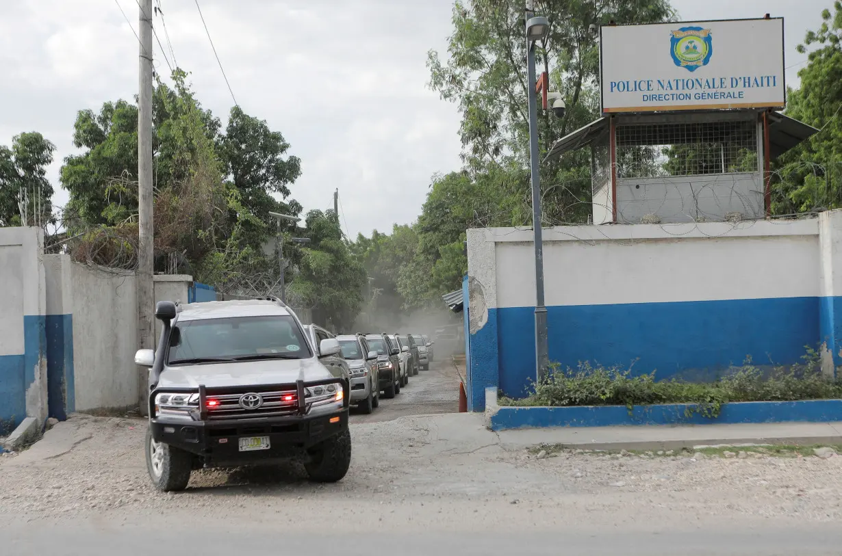 FILE PHOTO: Kenyan delegation meet Haitian police chief to assess security force