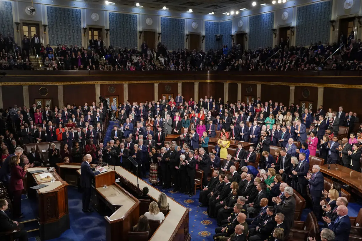 State of the Union Biden AP Poll